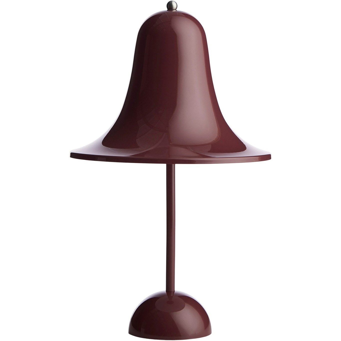 Pantop Table Lamp Portable, Burgundy