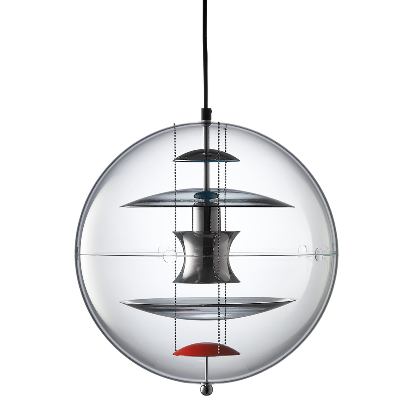 VP-Globe Pendant Ø40 cm, Colored Glass