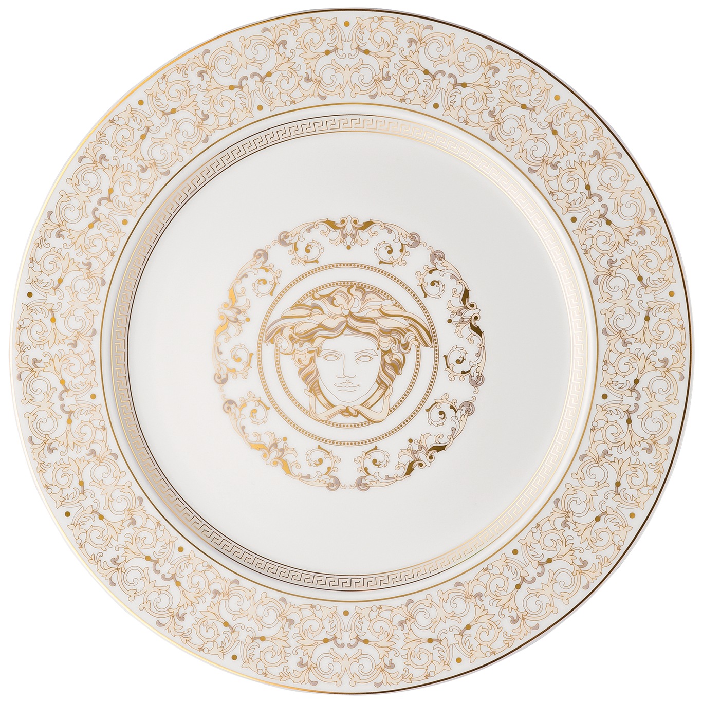 Medusa Gala Service Plate, 30 cm - Versace @ RoyalDesign