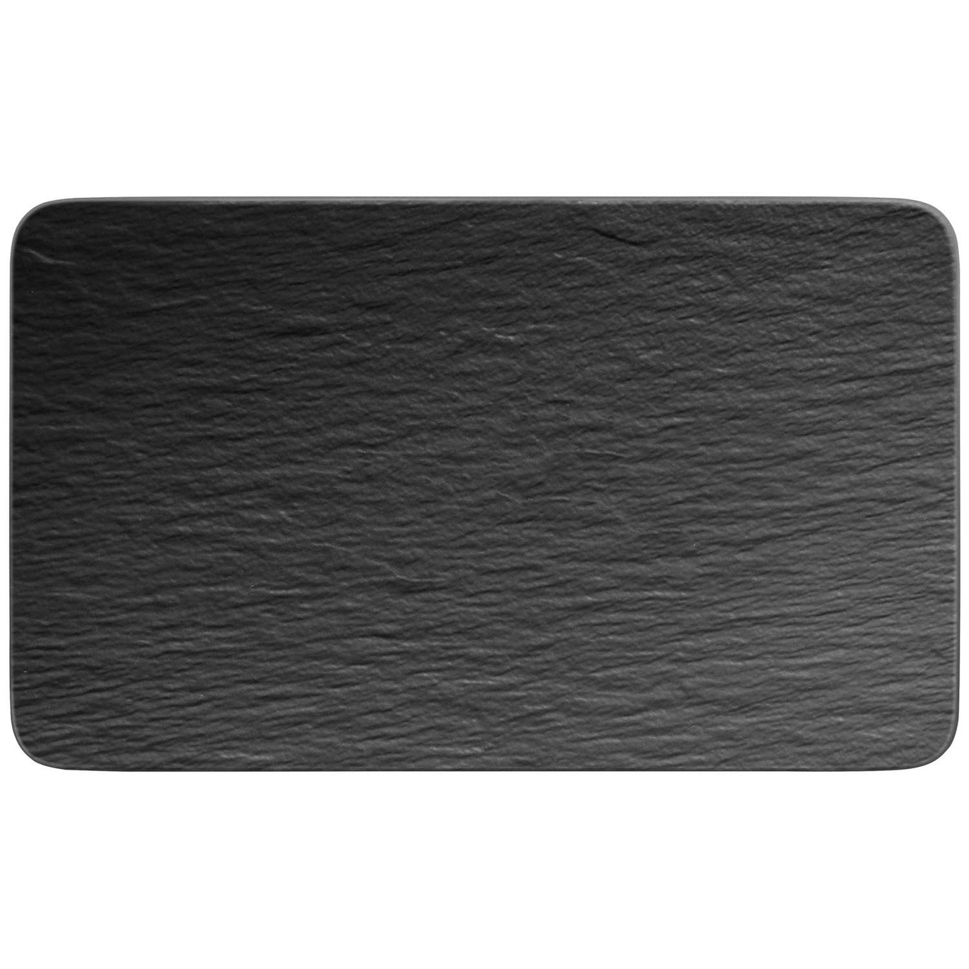 Manufacture Rock Serving Plate, Black 28 cm
