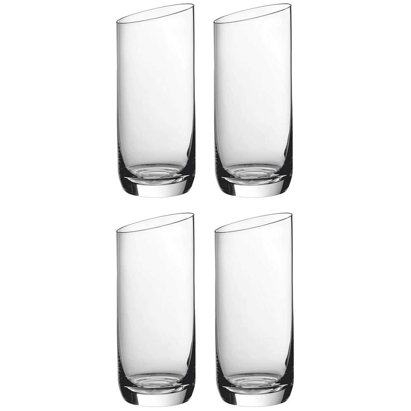 NewMoon Long Drink Glass 37 cl, 4 Pcs