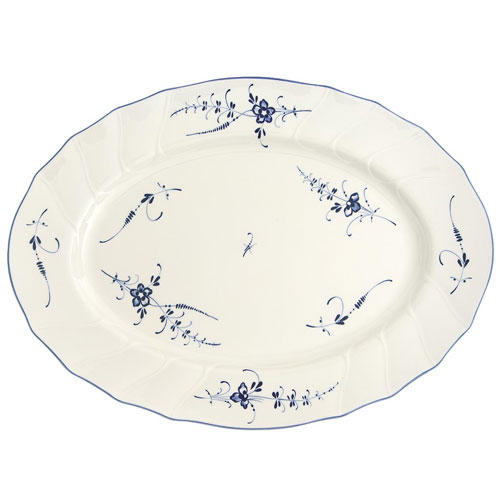 Old Luxembourg Oval Platter, 43 cm