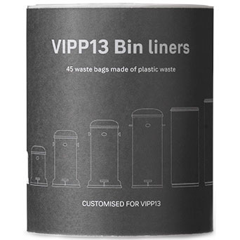 Vipp 13 Bin Liner For Pedal Bin Recycled Plastic, 4 L