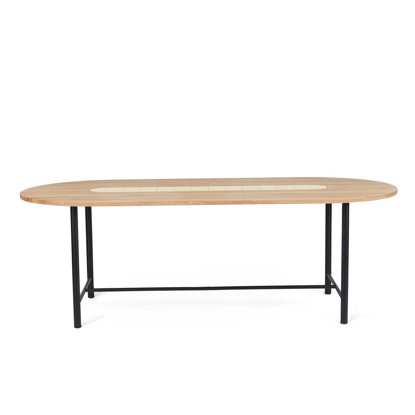 Be My Guest Dining Table 220 cm, White Oiled Oak