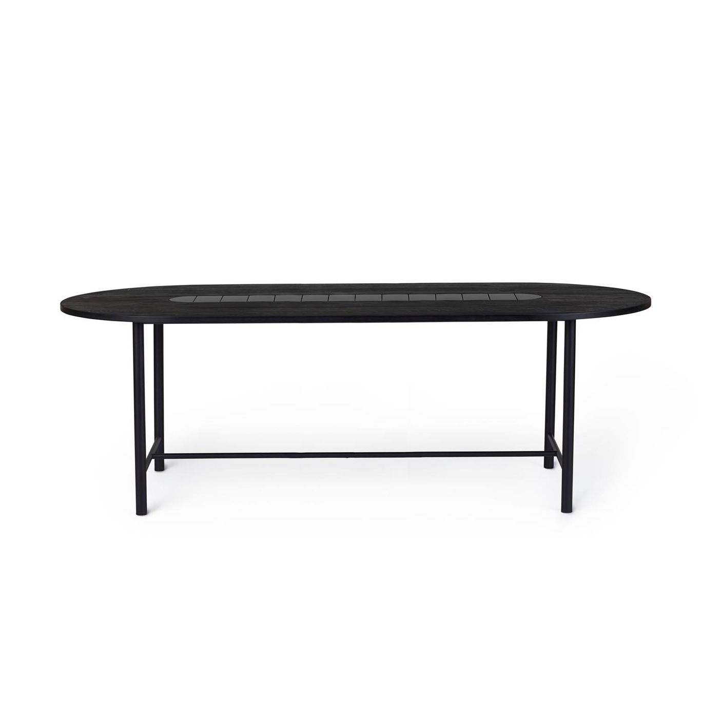Be My Guest Dining Table 220 cm, Black Oiled Oak