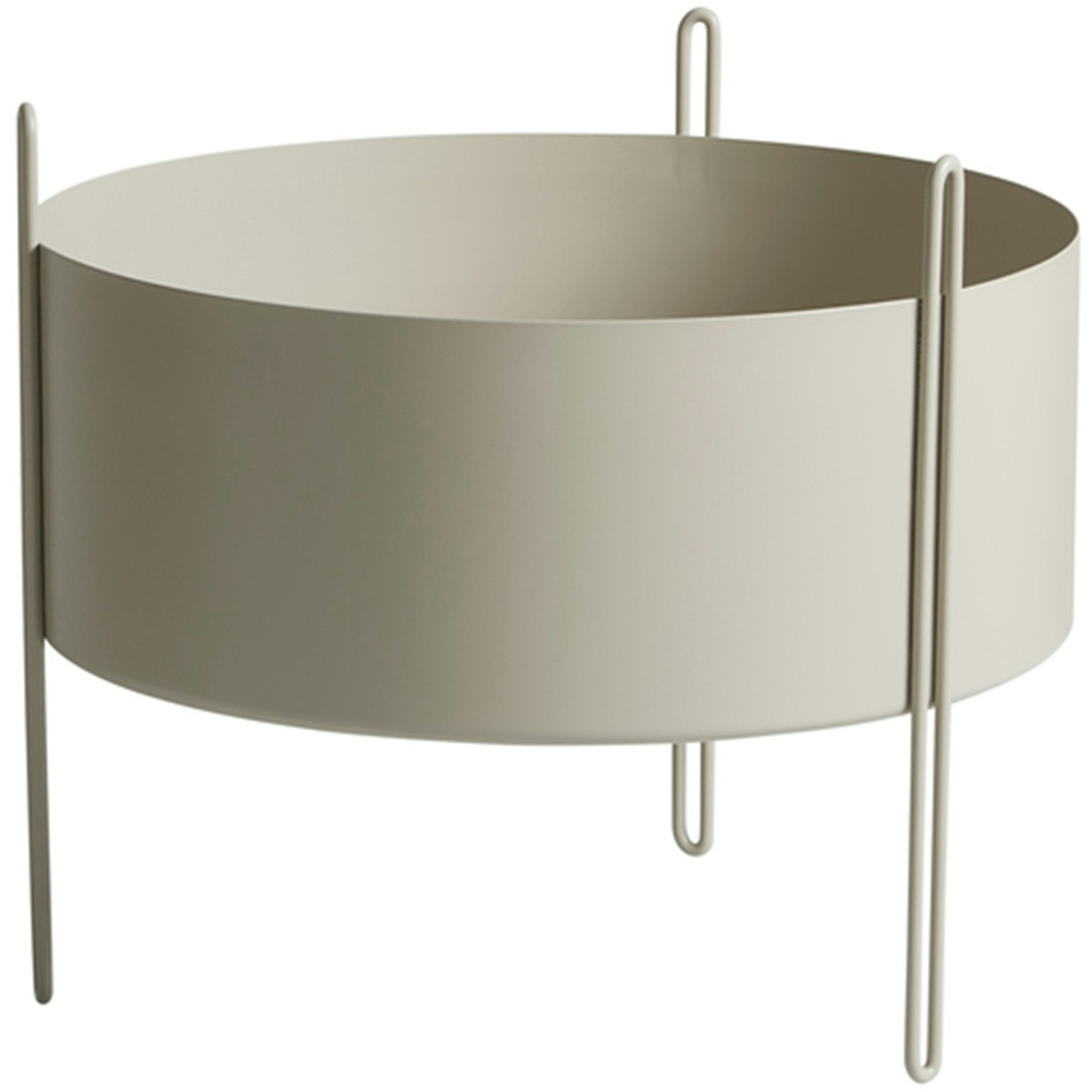 Pidestall Pot Ø40 cm, Grey