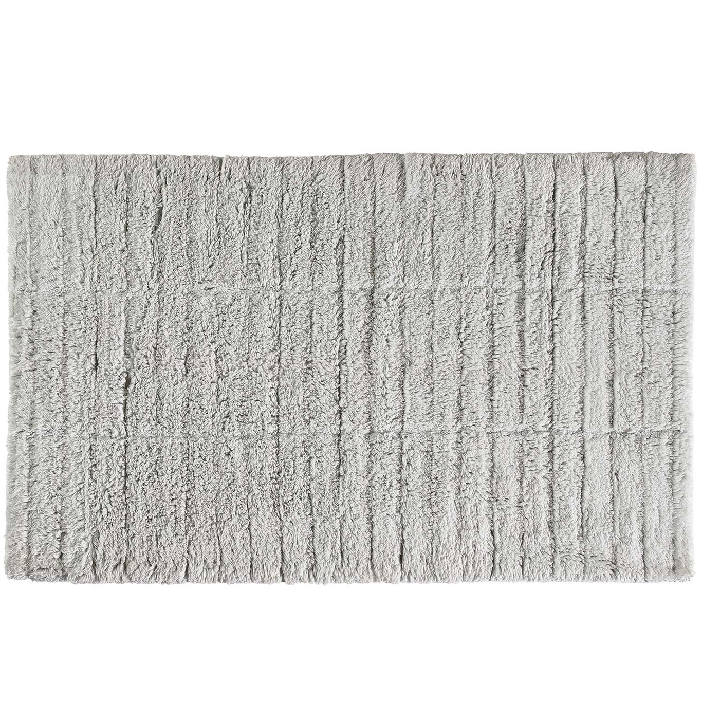 Tiles Bathroom Rug 50x80 cm, Soft Grey