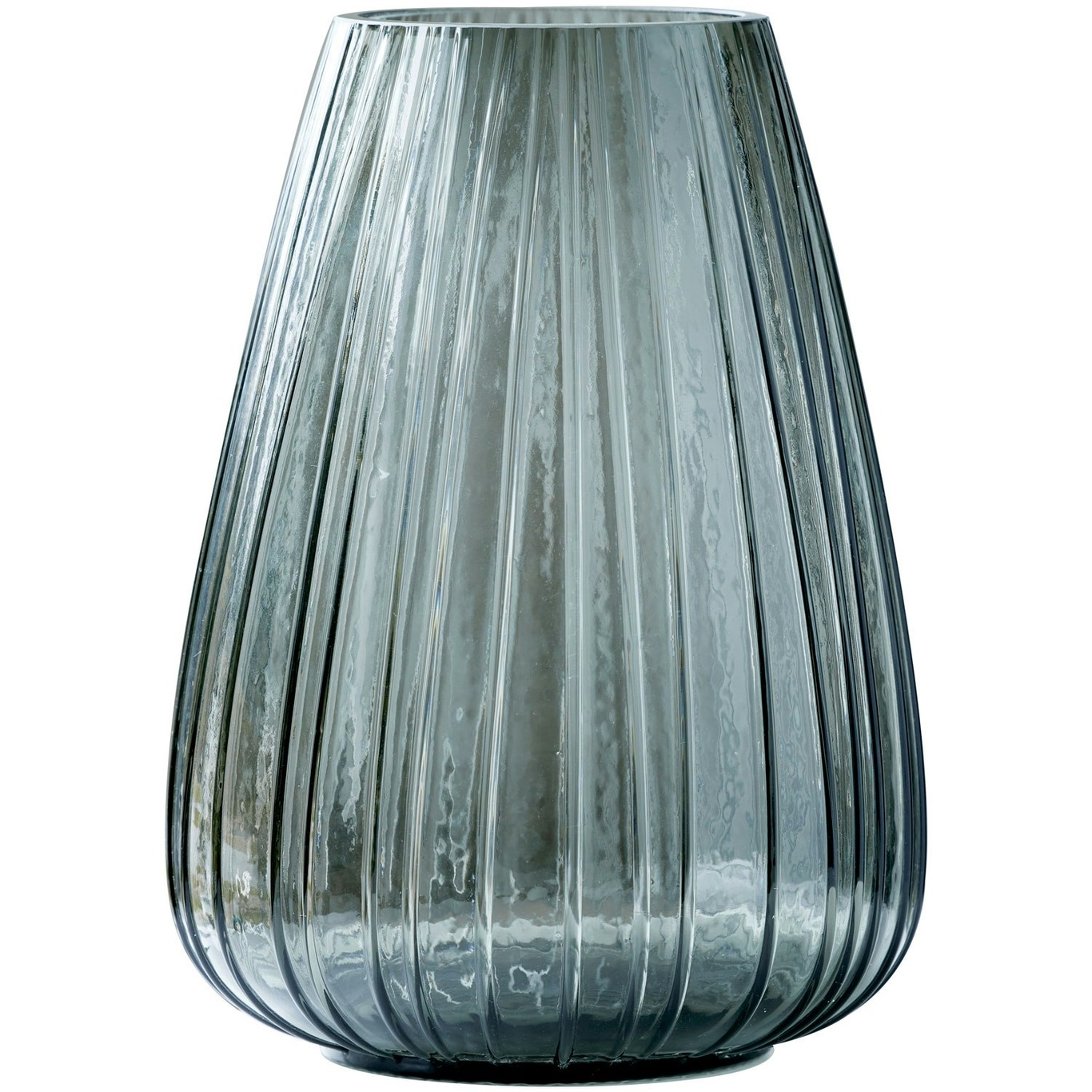 Kusintha Vase 22 cm, Rauchgrau