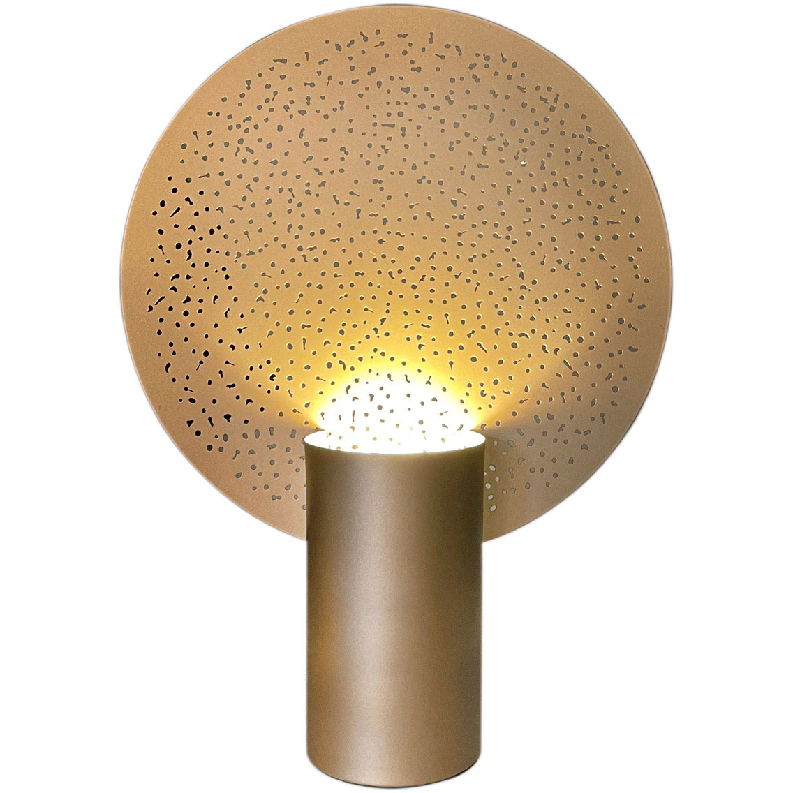 Colby XL Tischlampe, Gold