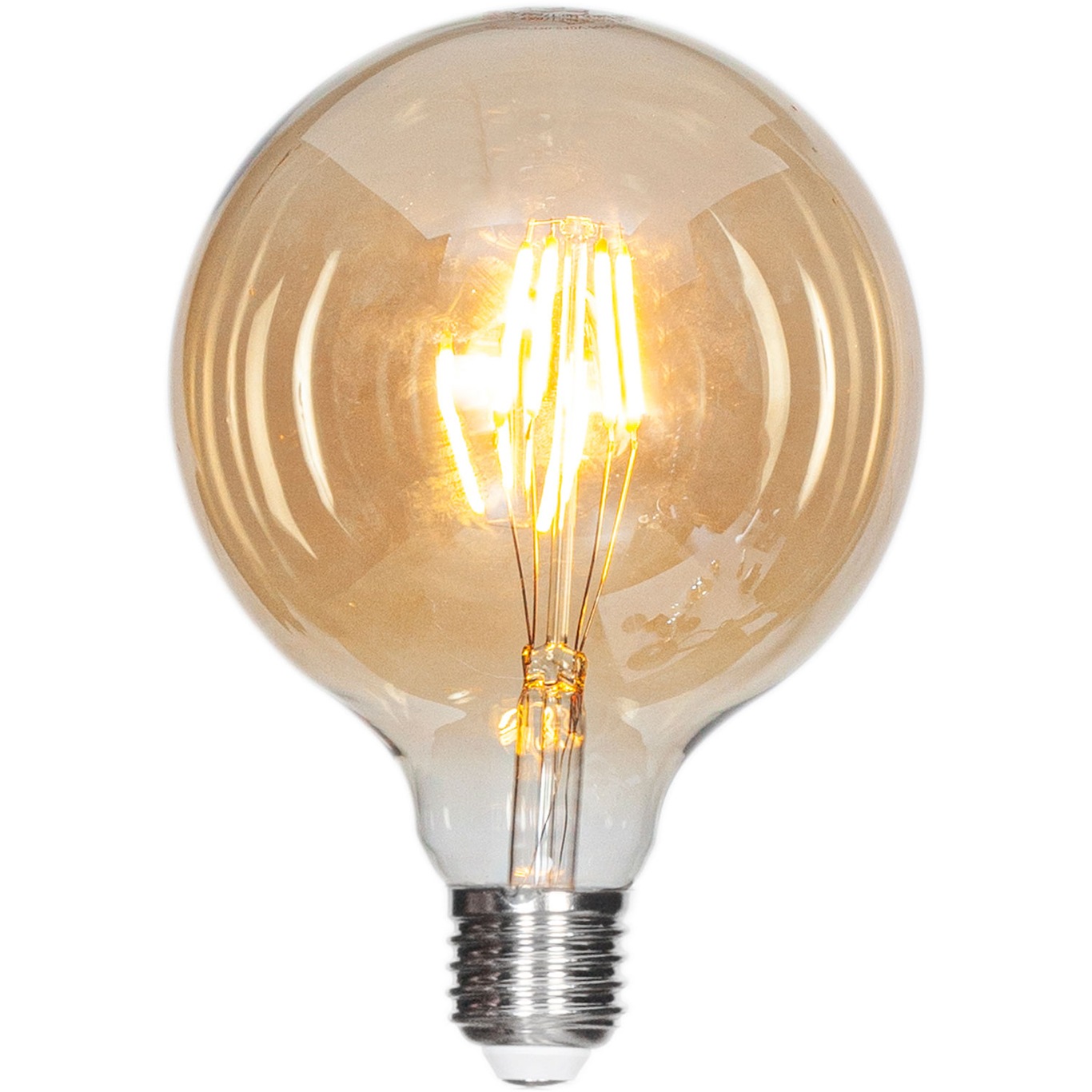 E27 LED dimmable Globe 4W 2000K 260lm 125 mm, Amber