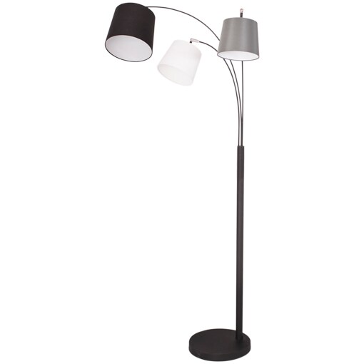 Foggy Floor Lamp 3-lid 175 cm, Sand Black - By Rydéns @ RoyalDesign