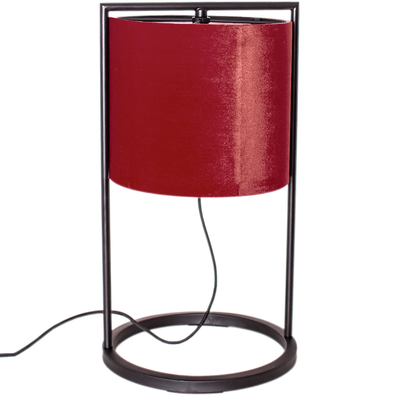 Vieste Tischlampe H45 cm, Rot