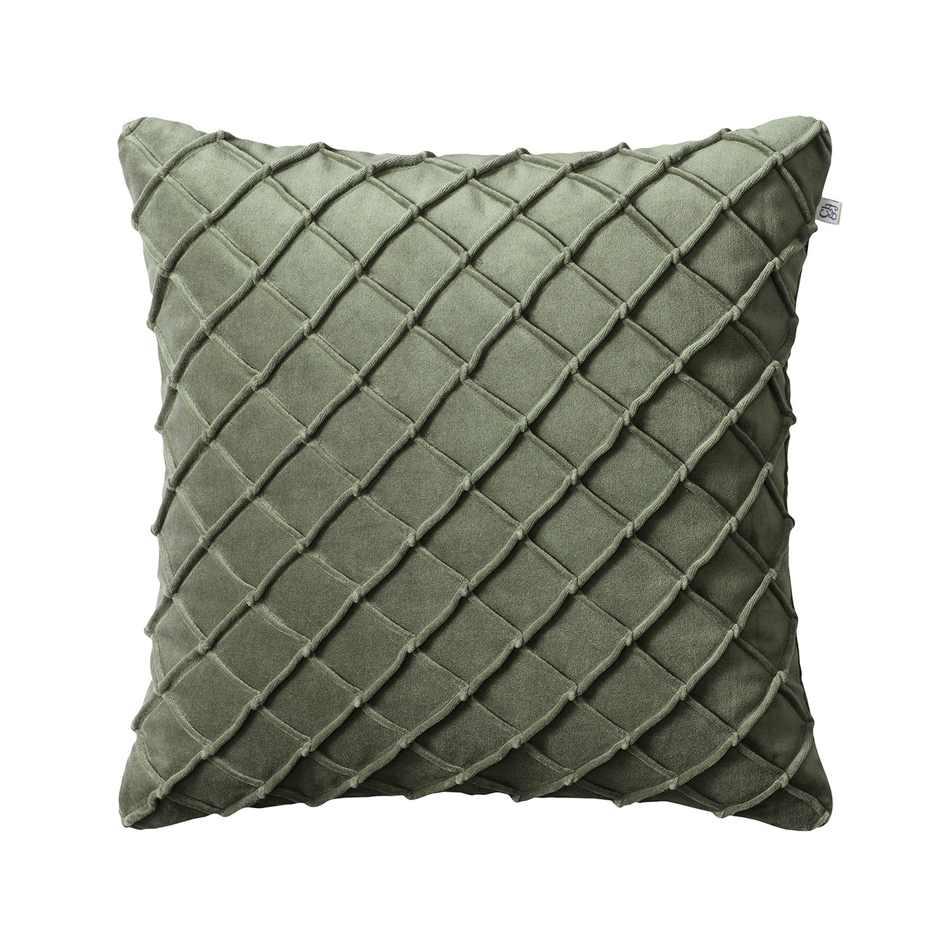 Deva Cushion Cover 50x50cm, Forest Green