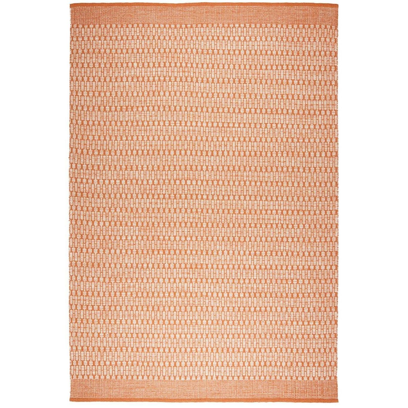Mahi Wollteppich Off-white / Orange, 200x300 cm