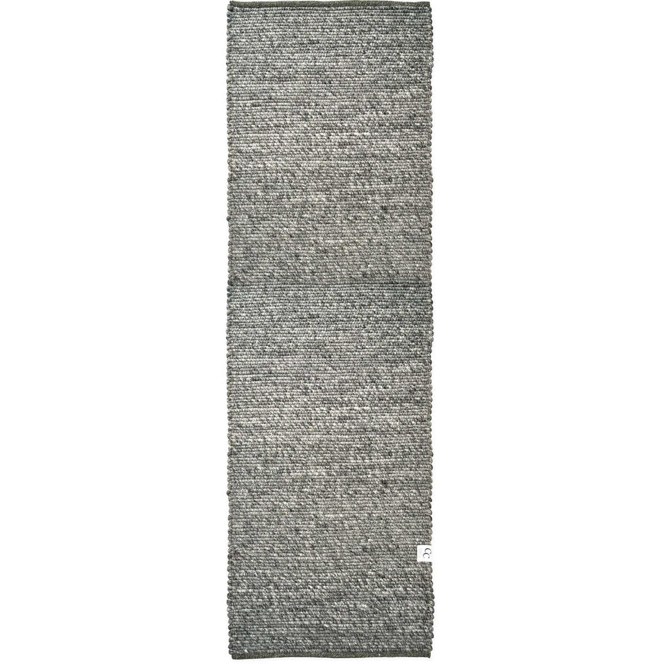 Merino Teppich 80x250 cm, Granite