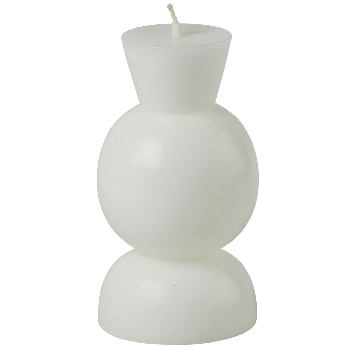 Candleholder Kerze S, Weiß