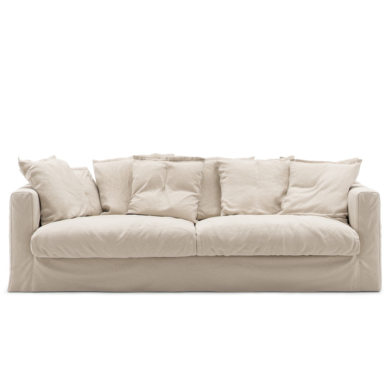 Le Grand Air Sofa 3-Sitzer Baumwolle, Beige