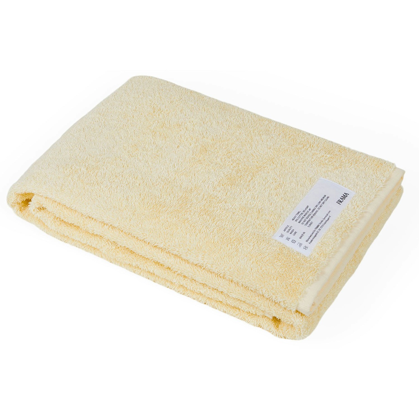 Heavy Towel Badetuch 70x140 cm, Pale Yellow