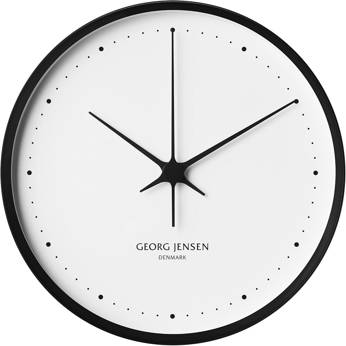 Koppel Wall Clock 20 cm, Black