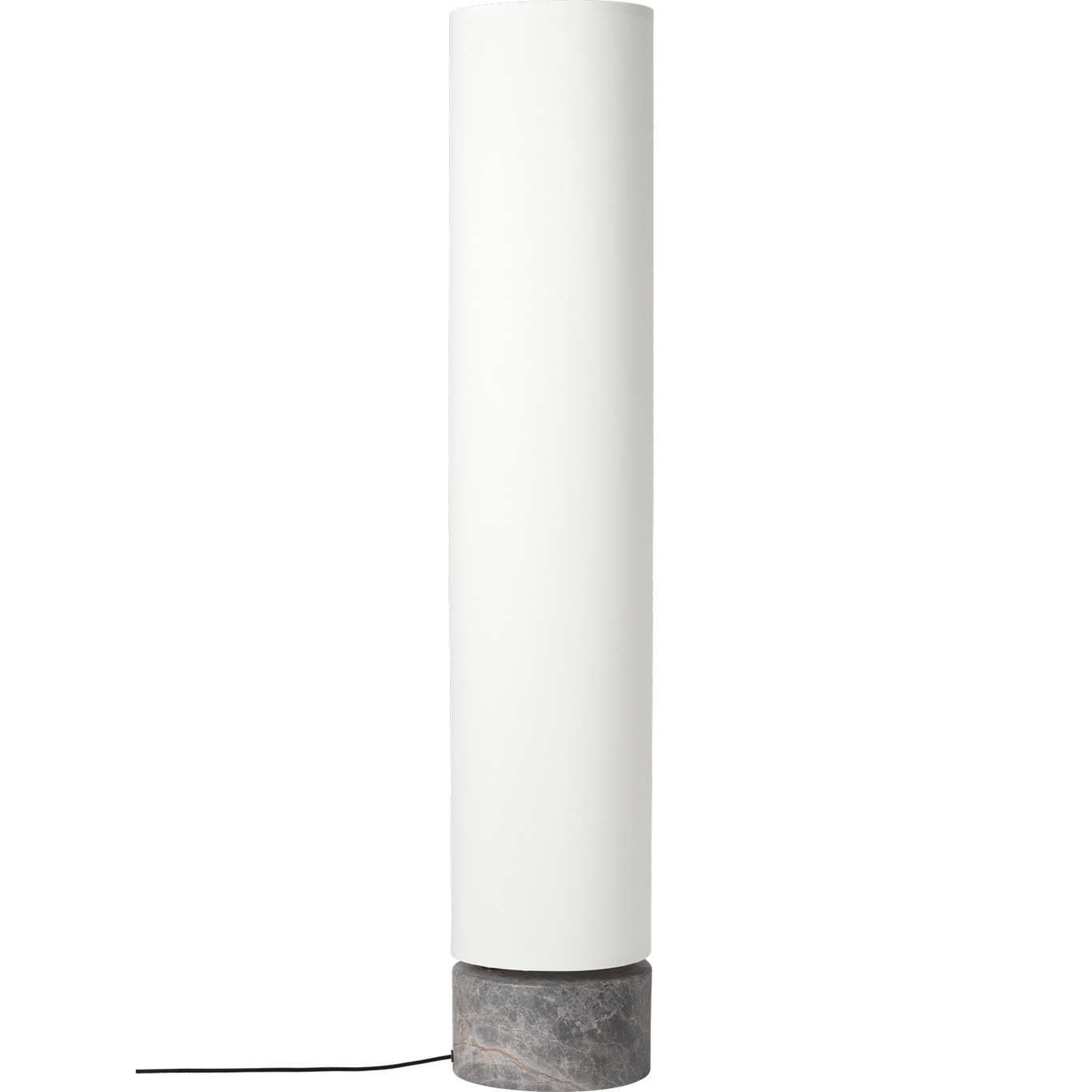 Unbound Stehlampe Leinen, Ø23x120 cm