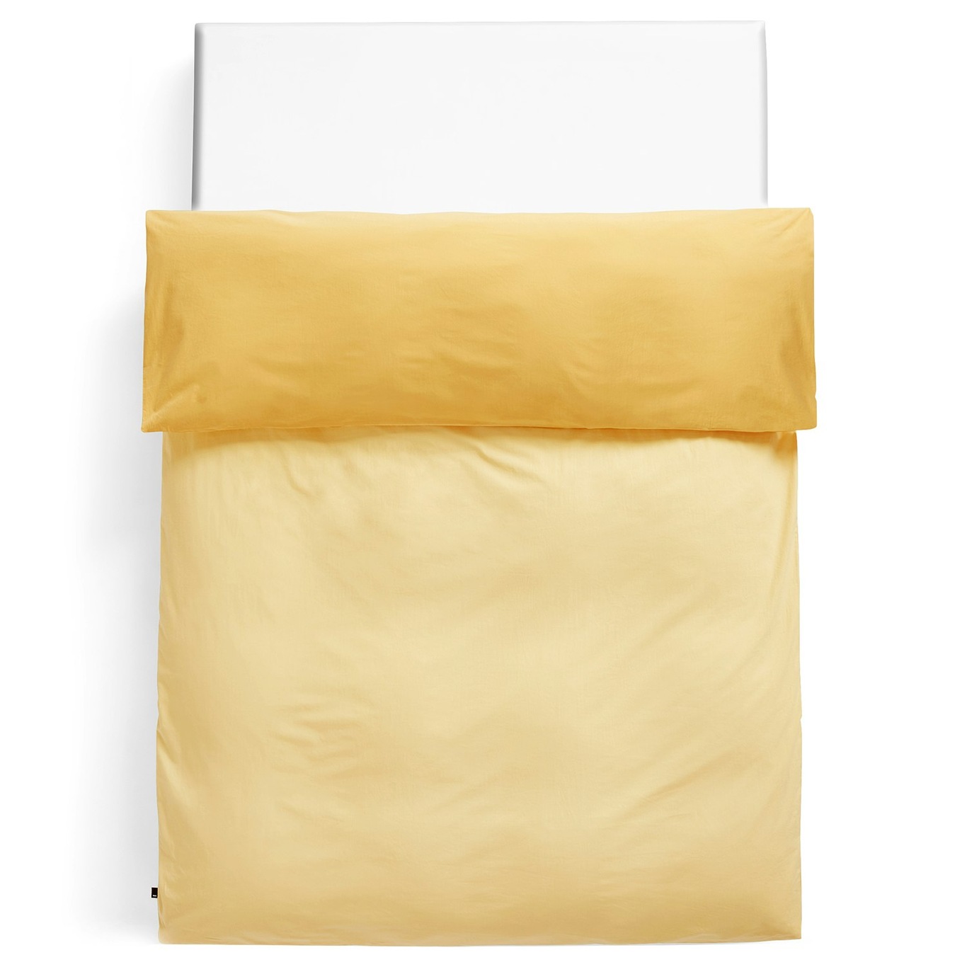 Duo Bettdeckenbezug 220x220 cm, Golden Yellow