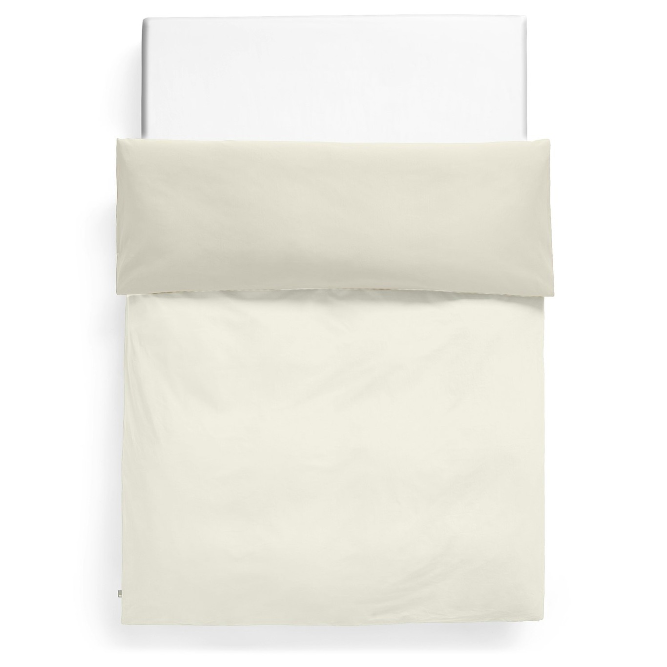 Duo Bettdeckenbezug 220x220 cm, Ivory