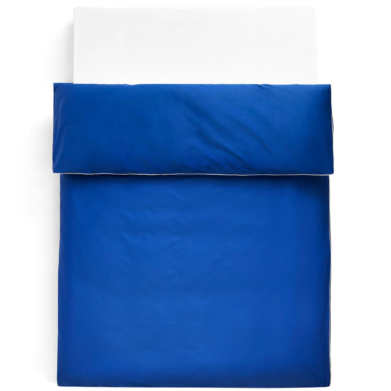 Outline Bettdeckenbezug 140x200 cm, Vivid Blue