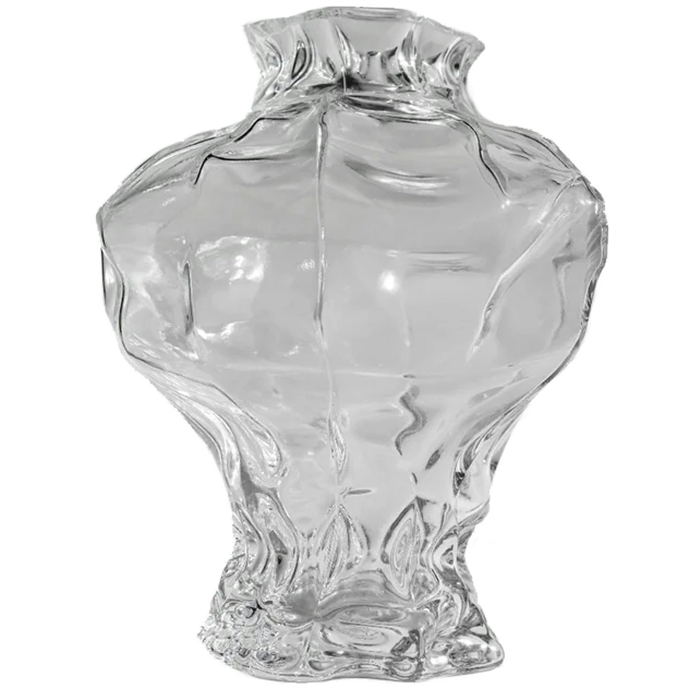 Ammonit Vase 30 cm, Transparent