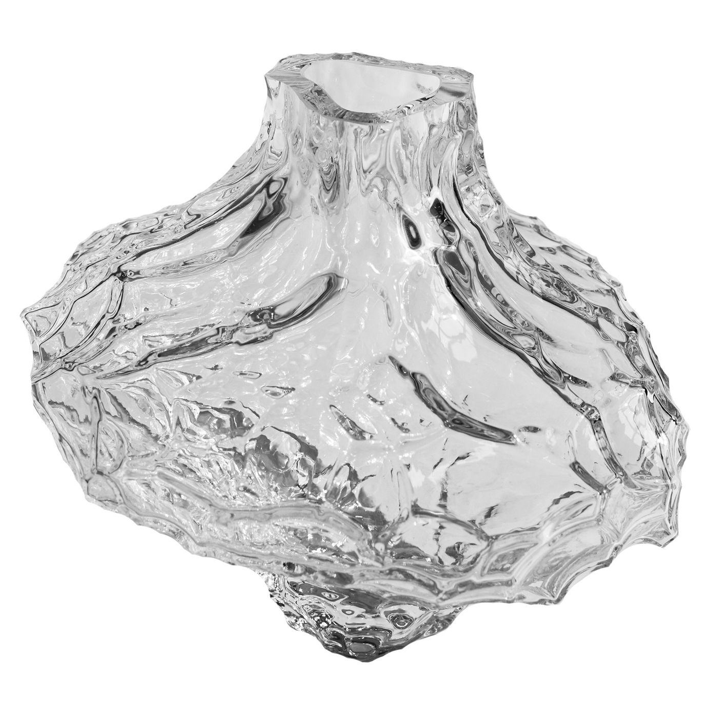 Canyon Vase 23 cm, Transparent