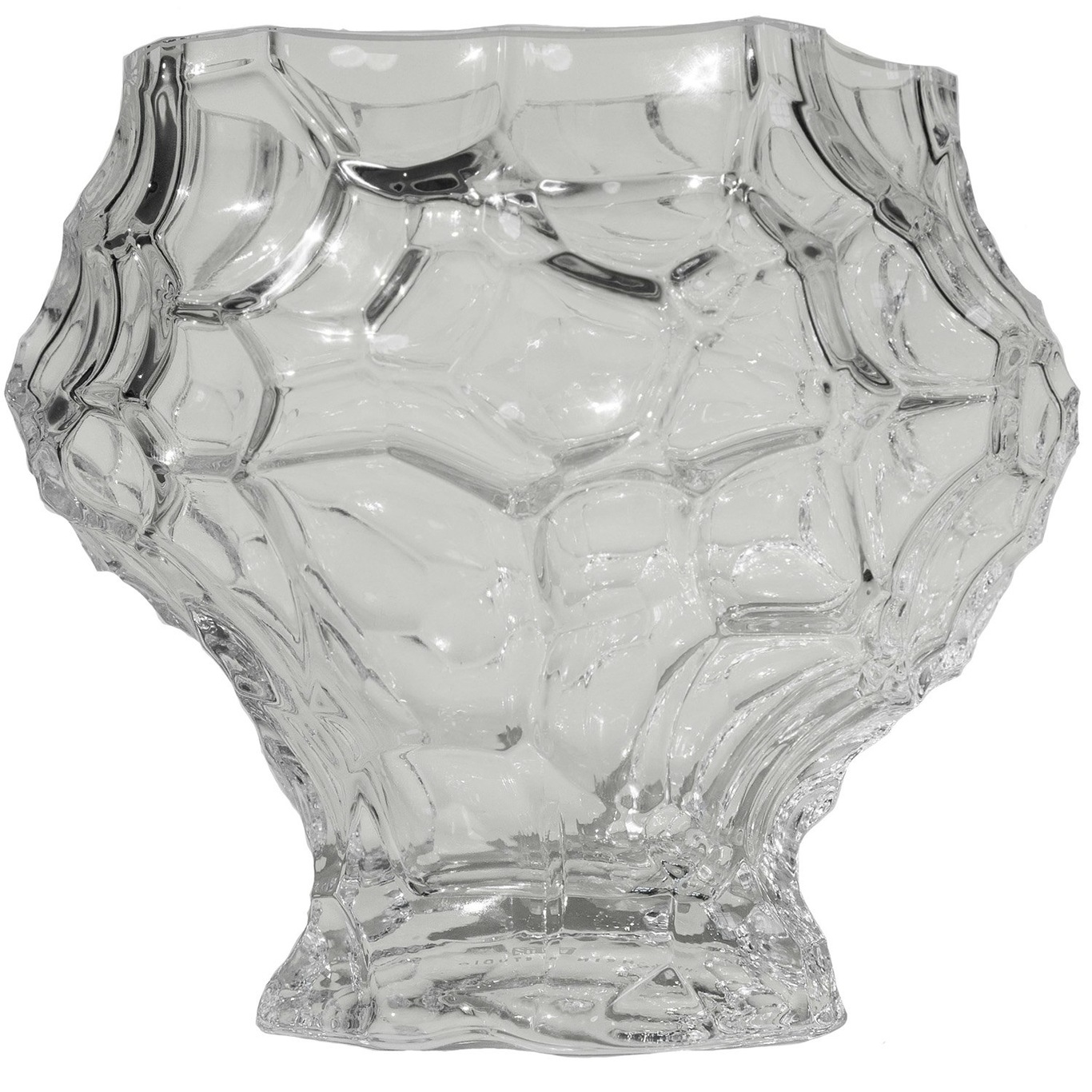 Canyon Medi- Clear Vase 18 cm, Transparent