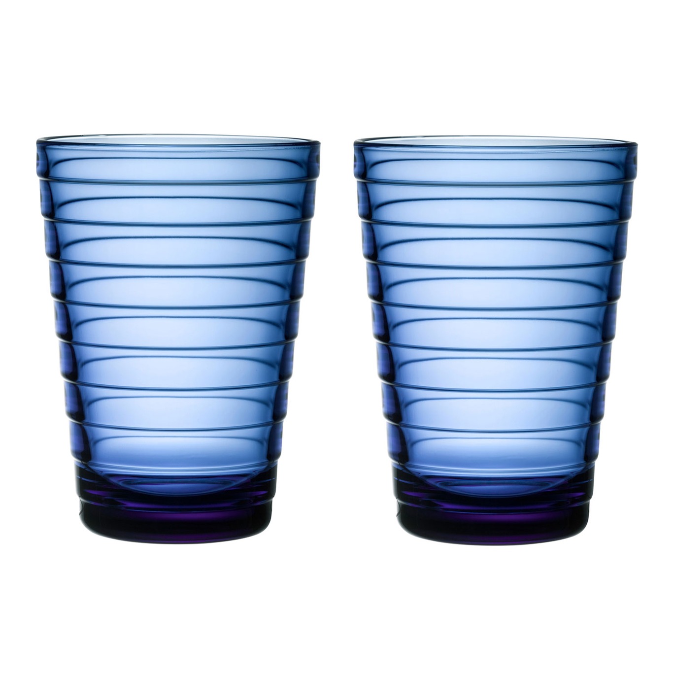 Aino Aalto Trinkglas 33 cl 2-er Set, Ultramarinblau