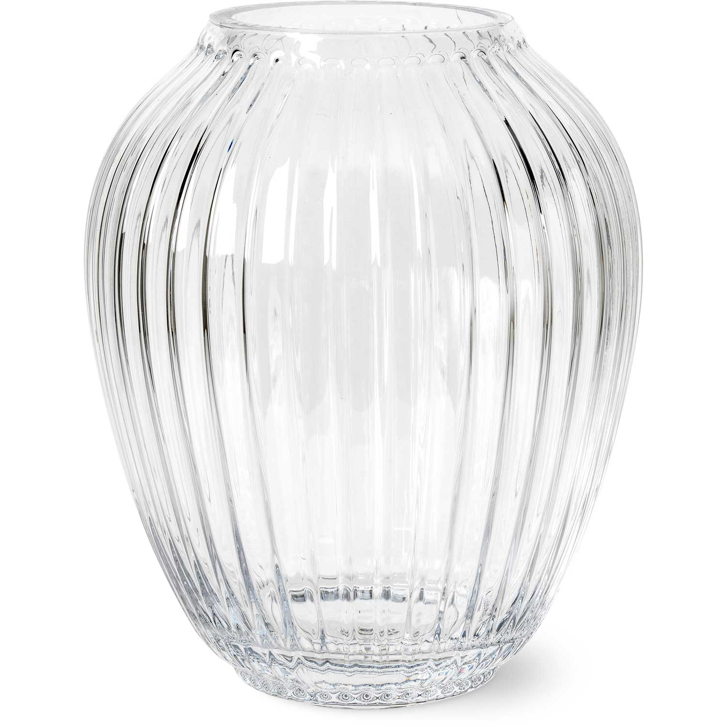 20cm Kähler Design Vase Hammershi Weiß 