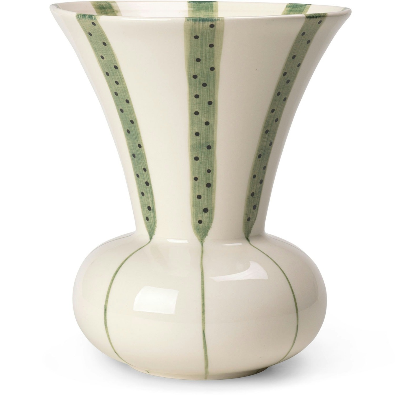 Signature Vase H20 cm, Grün