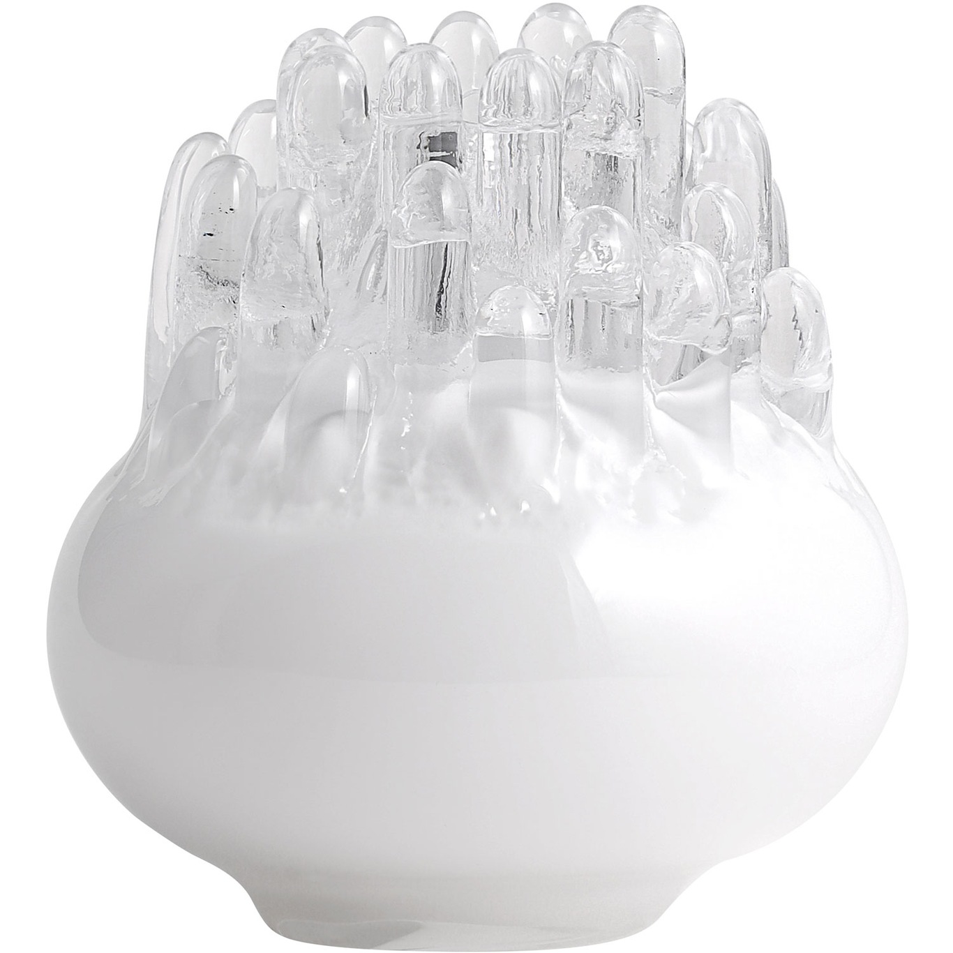 Polar Kerzenständer Medium 20 cm, Weiß