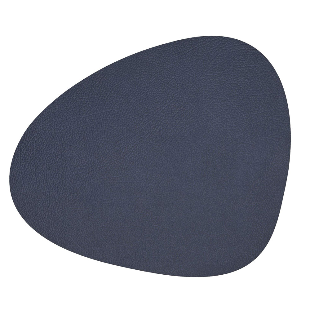 Curve Hippo Tischset L, 37x44 cm/ Marineblau