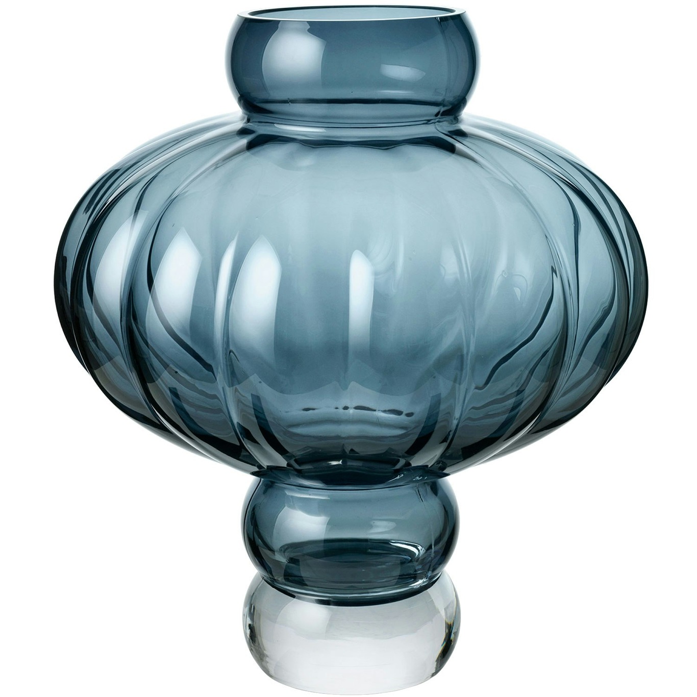 Balloon 03 Vase 40 cm, Blau