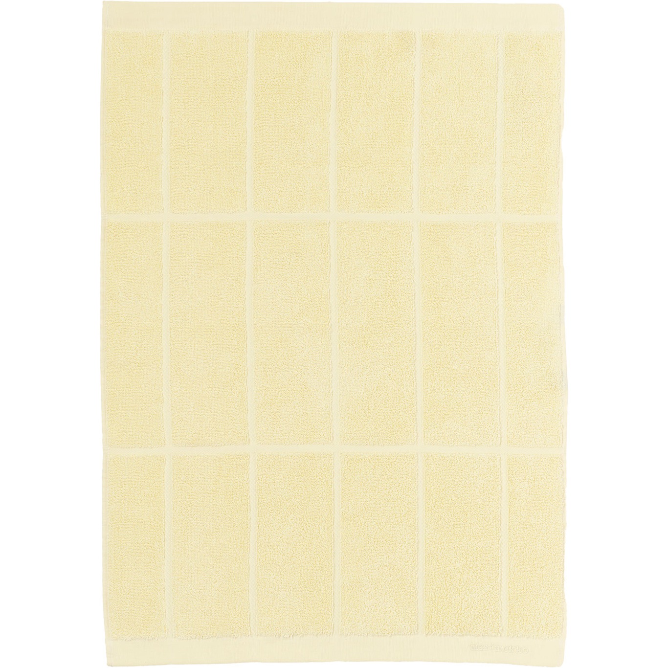 Tiiliskivi Handtuch 50x70 cm, Butter Yellow