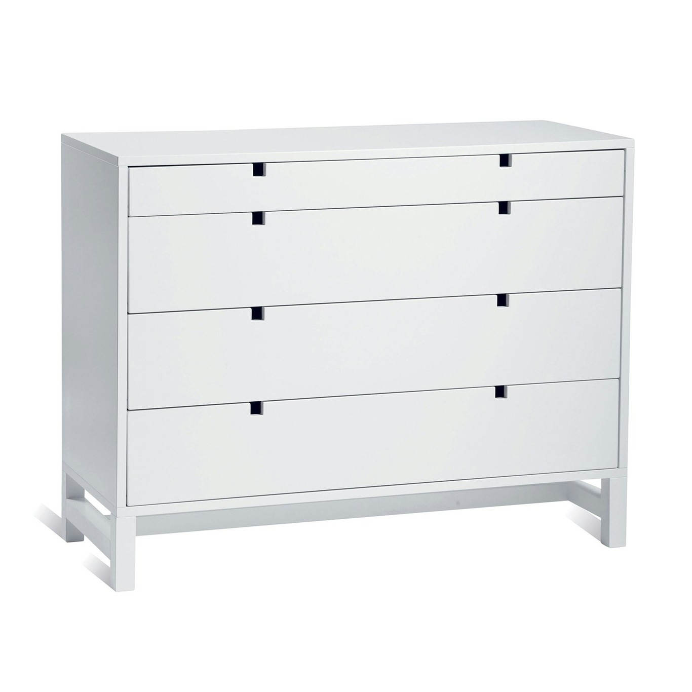 Falsterbo Chest Of Drawers, 4 Drawers, White Lacquer