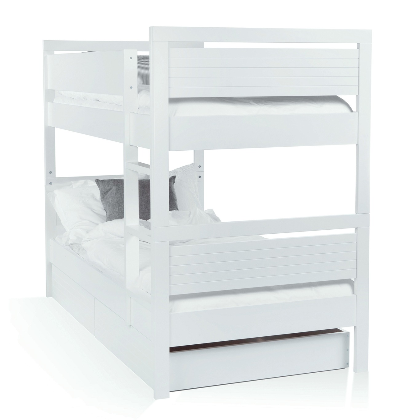 Hammerdal Bunk Bed 90x200 cm, White