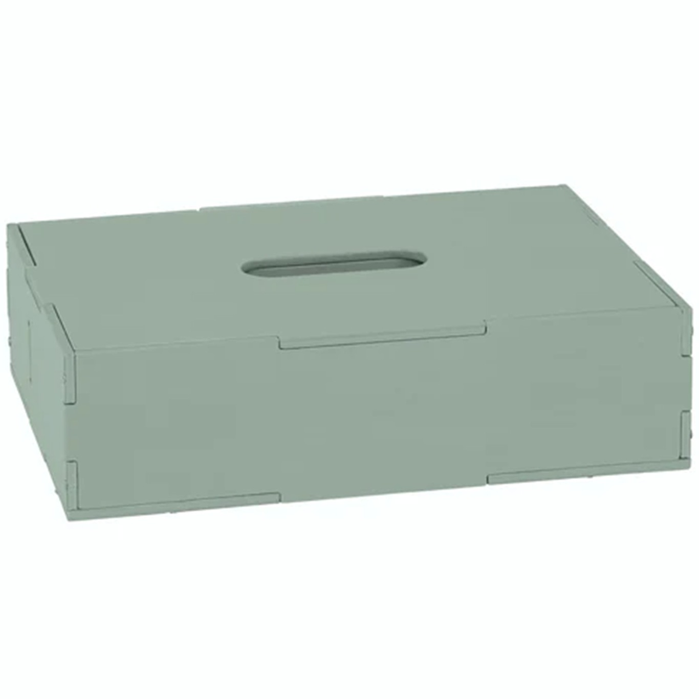 Kiddo Aufbewahrungsbox 24x33.5 cm, Olivgrün