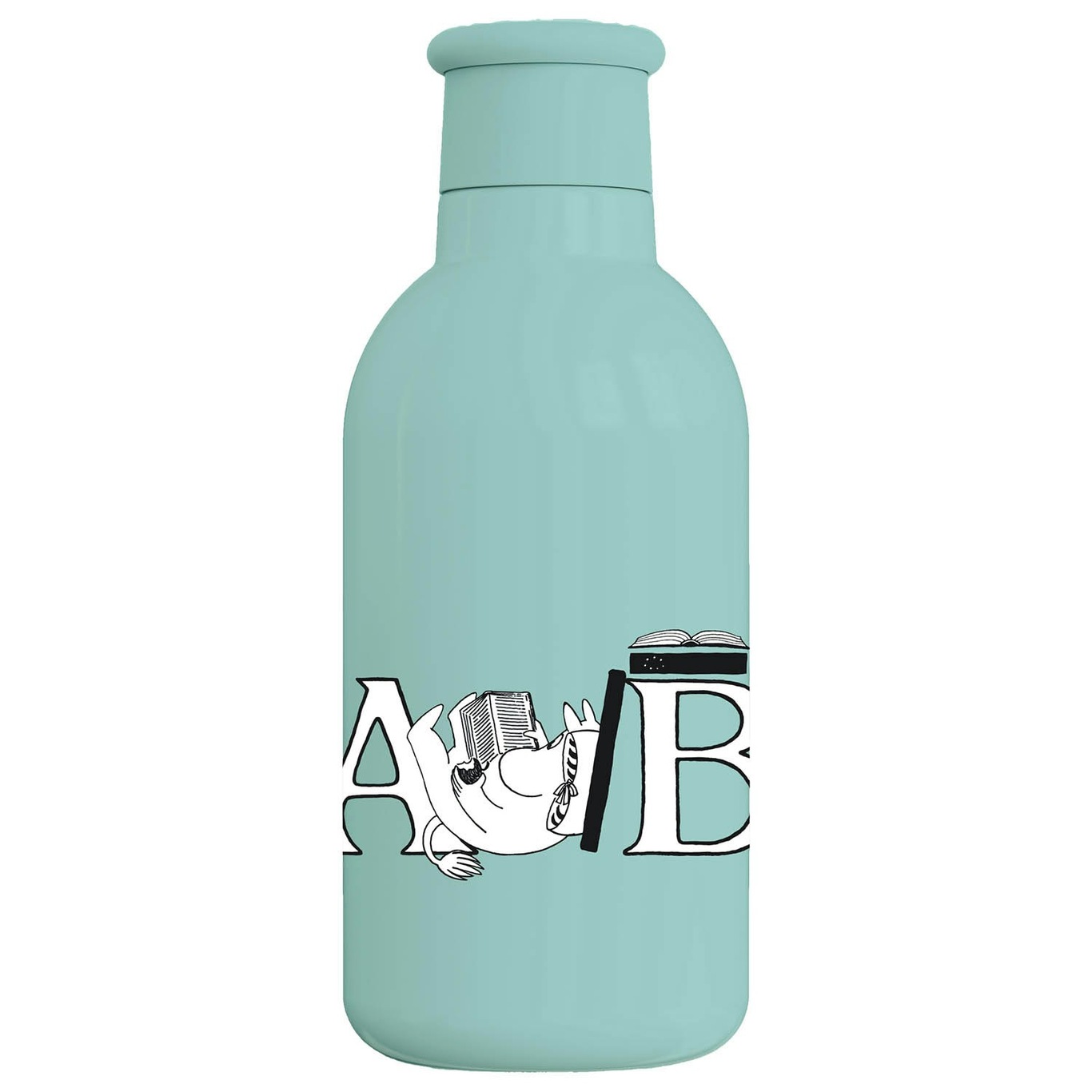 Mumin ABC Thermosflasche 50 cl, Türkis