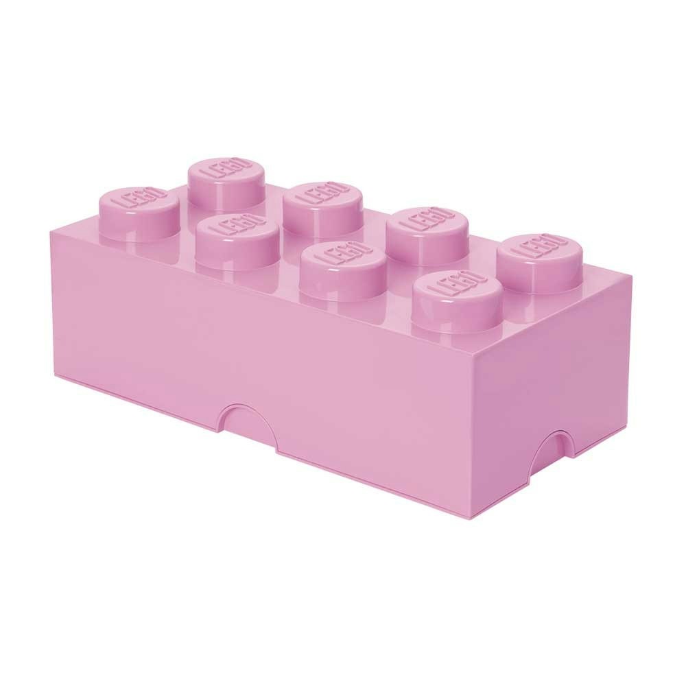 LEGO® Aufbewahrungsbox 8 Knöpfe, Light Purple