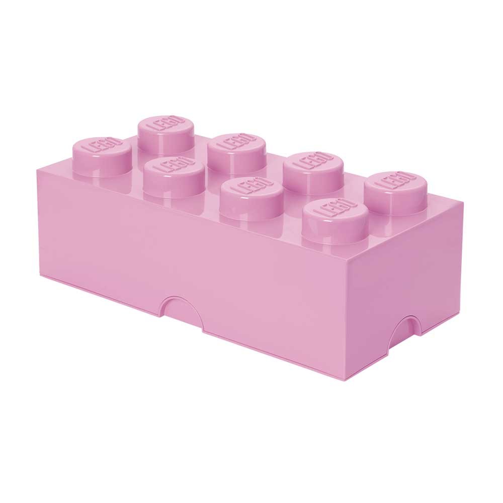 LEGO® Aufbewahrungsbox 8 Knöpfe, Light Purple