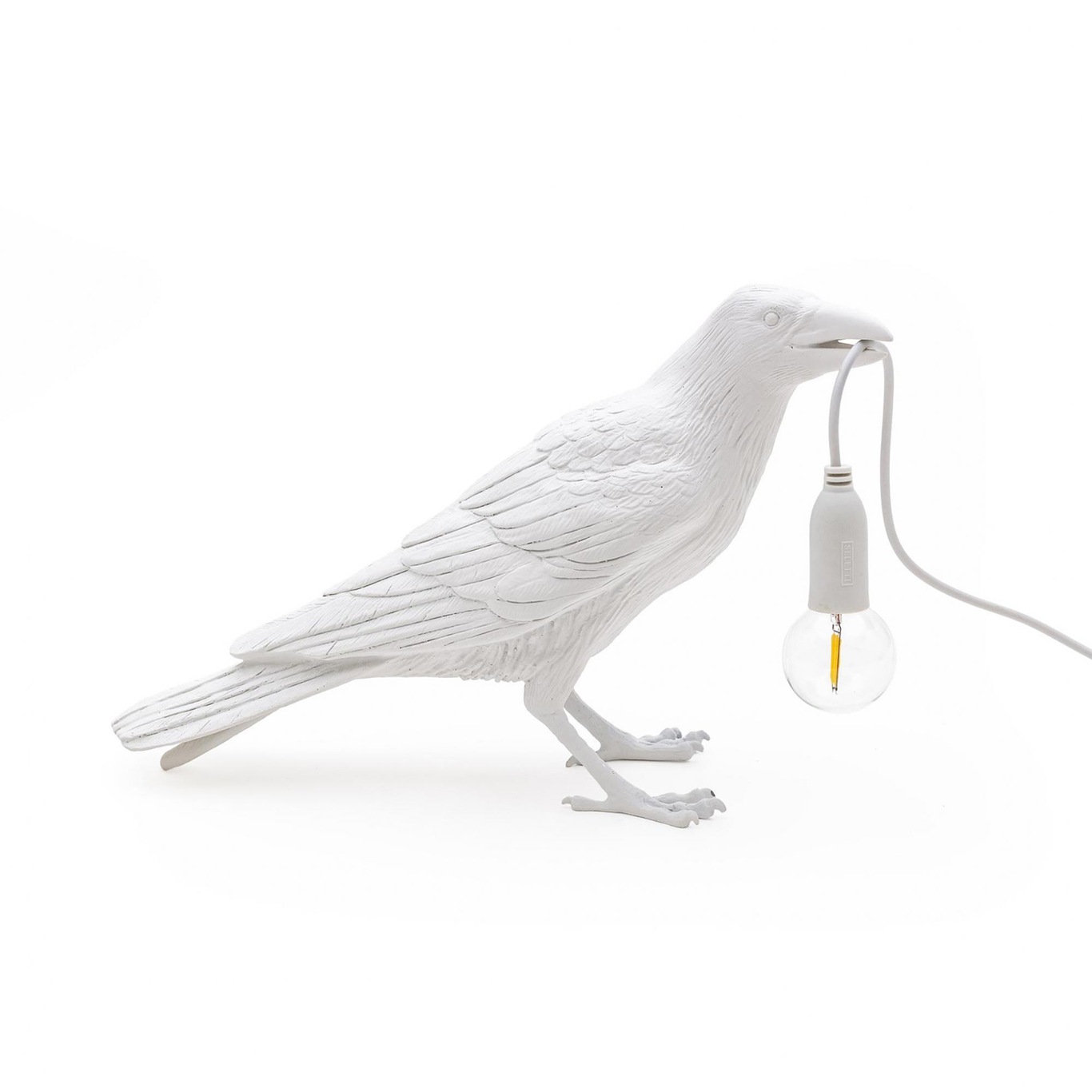 Bird Lamp Waiting, Weiß