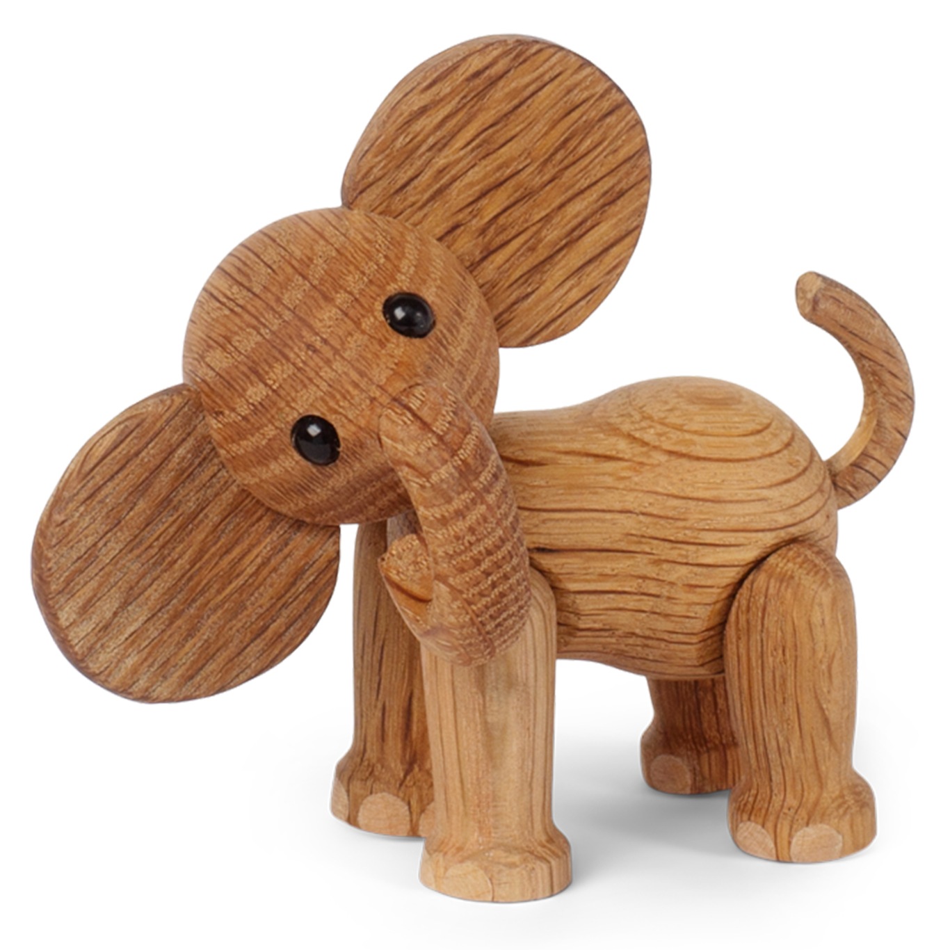 Ella Baby Elephant Holzfigur, 9 cm