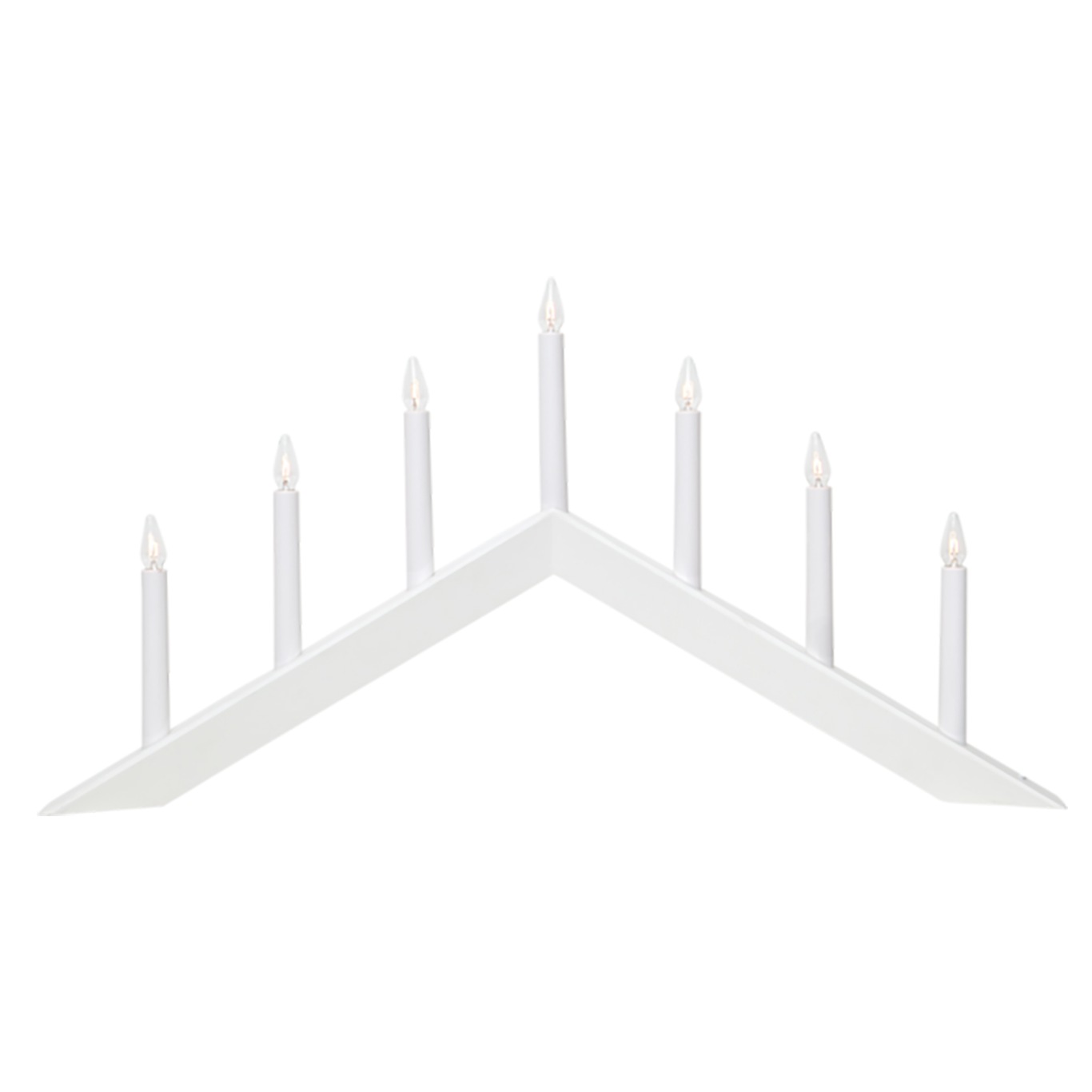 Candlestick Arrow, White