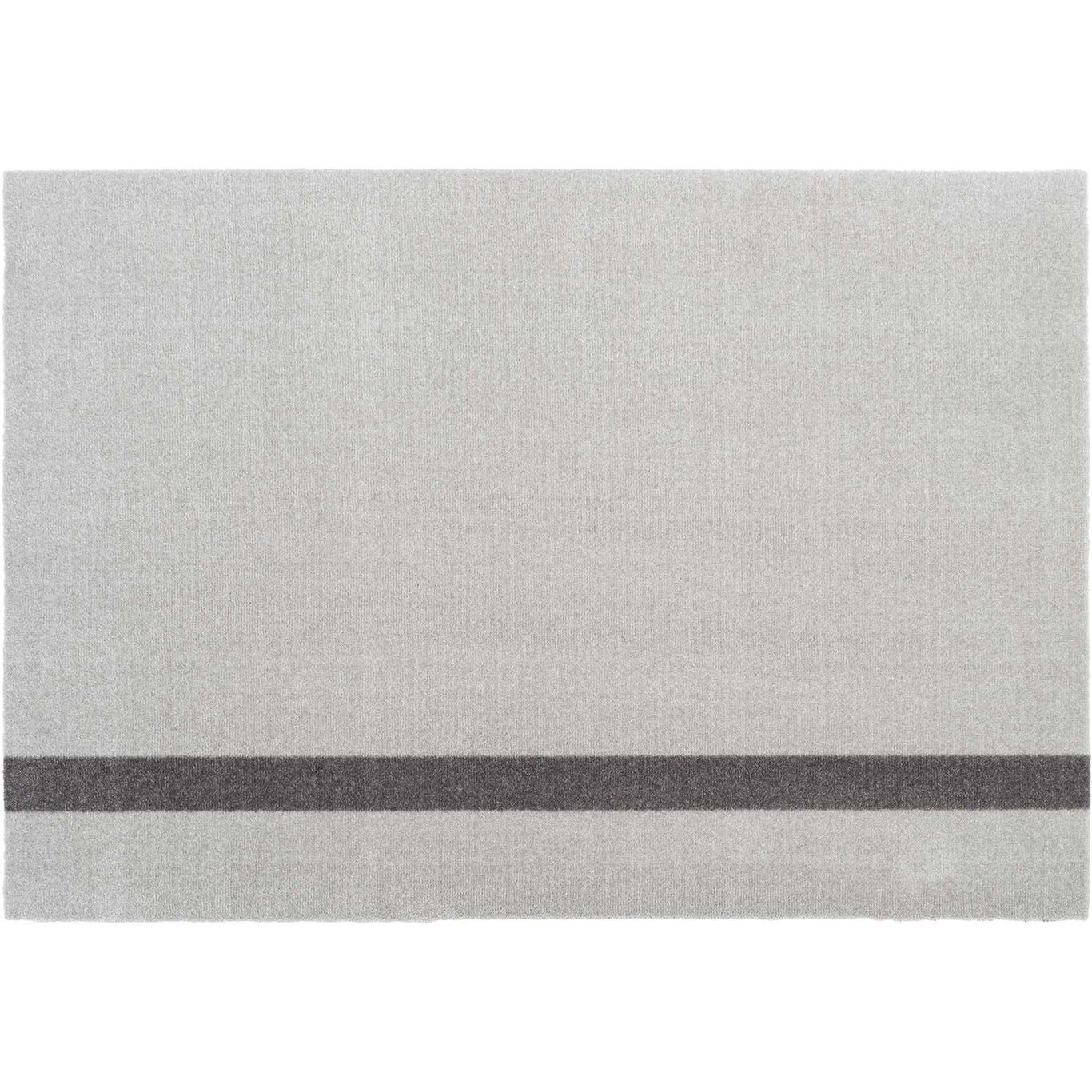 Stripes Vertikal Teppich Hellgrau / Steel Grey, 90x130 cm