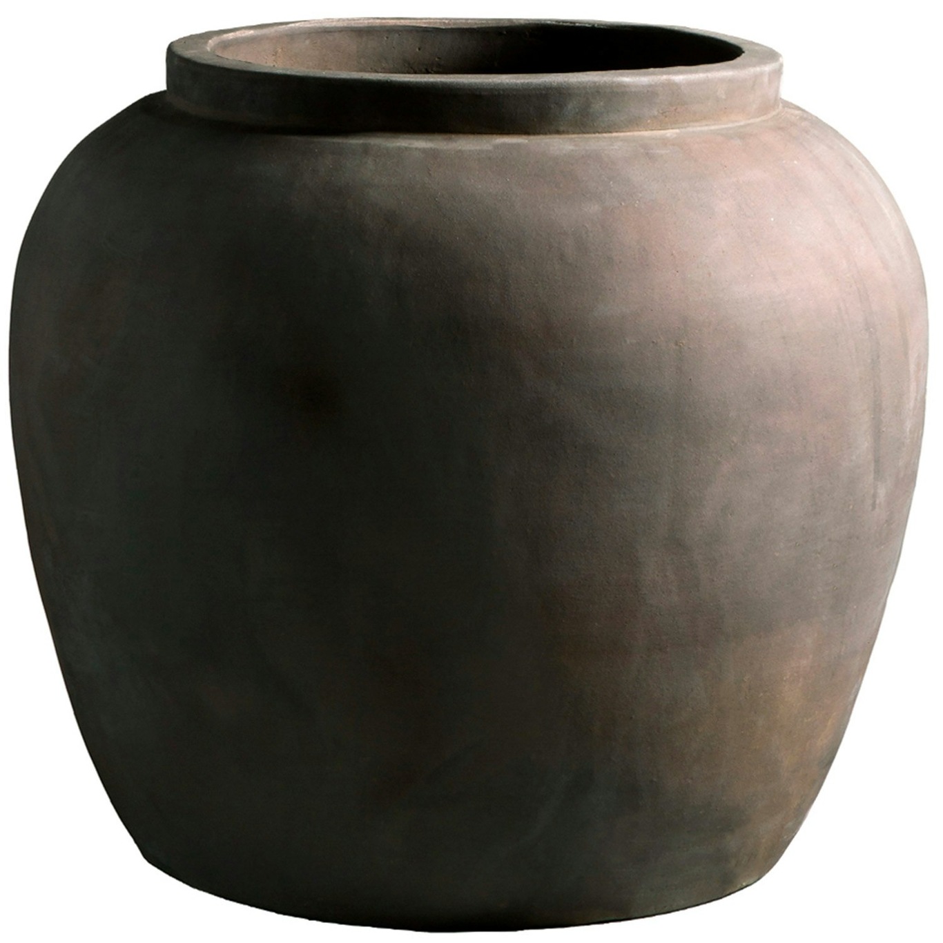 Jar Vase Topf 45 cm, Smoke