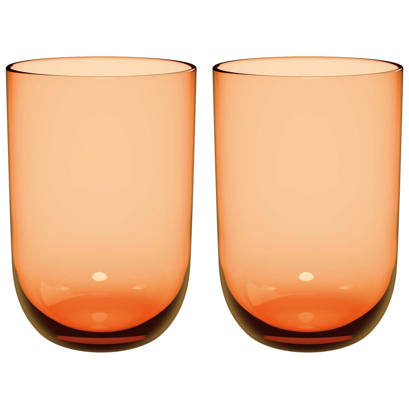 Like Longdrink-Gläser 2-er Set, Aprikosenfarben
