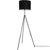 Luton Stehlampe H150 cm, Schwarz / Weiß - By Rydéns @ RoyalDesign